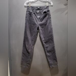 Judy Blue Boyfriend Fit Jeans Washed Black Sz 27